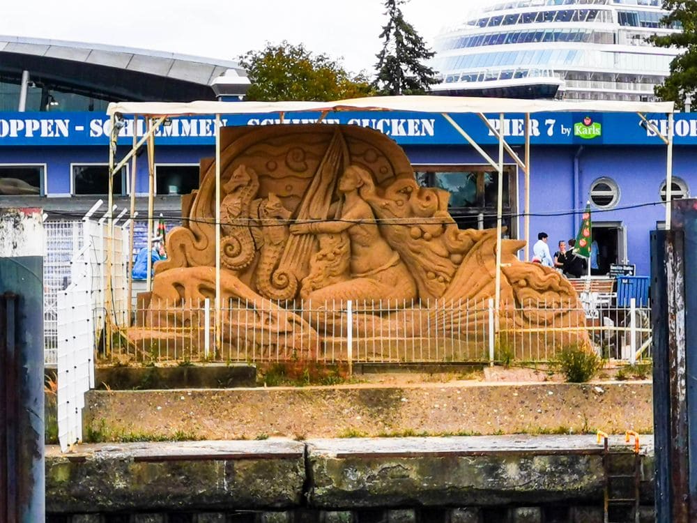 Sandskulpturen-Ausstellung Warnemünde