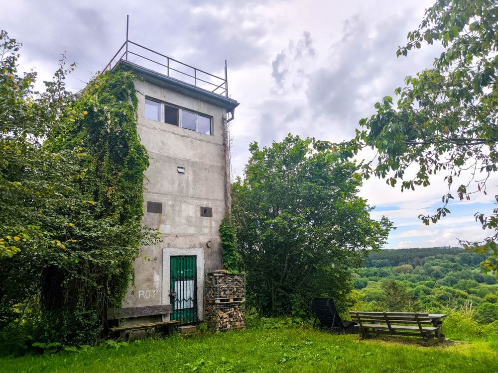 Eine Wanderung zum Grenzturm am Horbel