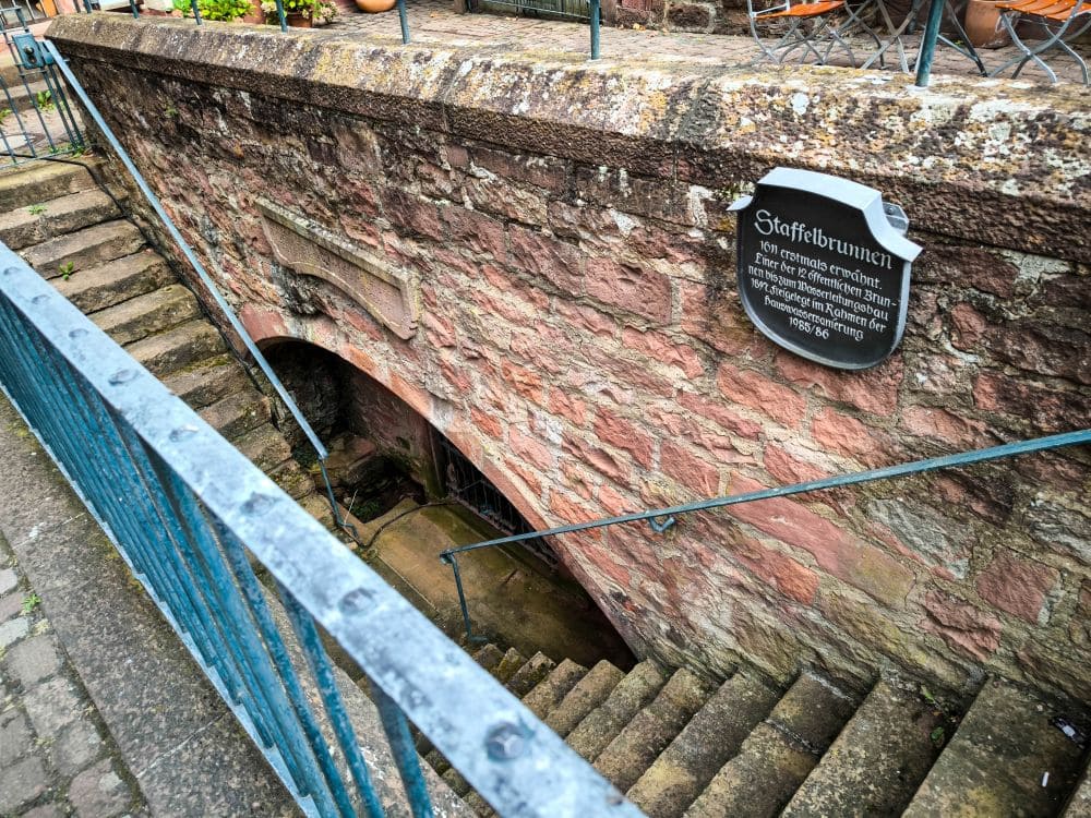 Der Staffelbrunnen in Miltenberg